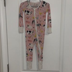 Little Sleepies Zipper Footie